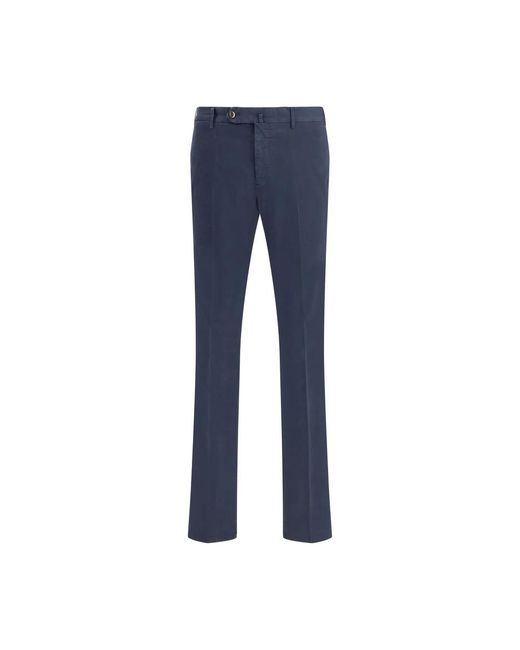 PT Torino Blue Suit Trousers for men