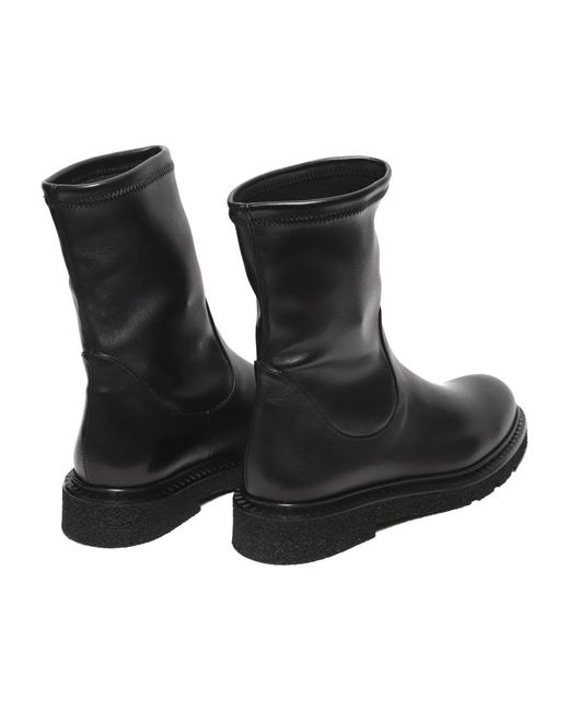 Guglielmo Rotta Black Ankle Boots
