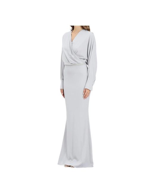 alma sanchez Abito Lungo in het White