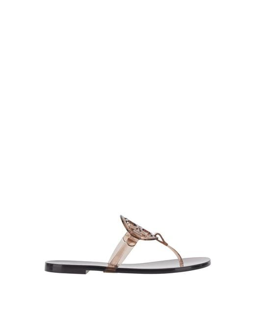 Tory Burch Brown Flip Flops