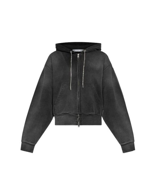 Alexander Wang Zip-Throughs in het Black