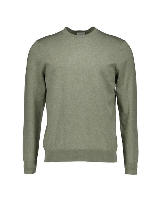 Profuomo Green Round-Neck Knitwear for men