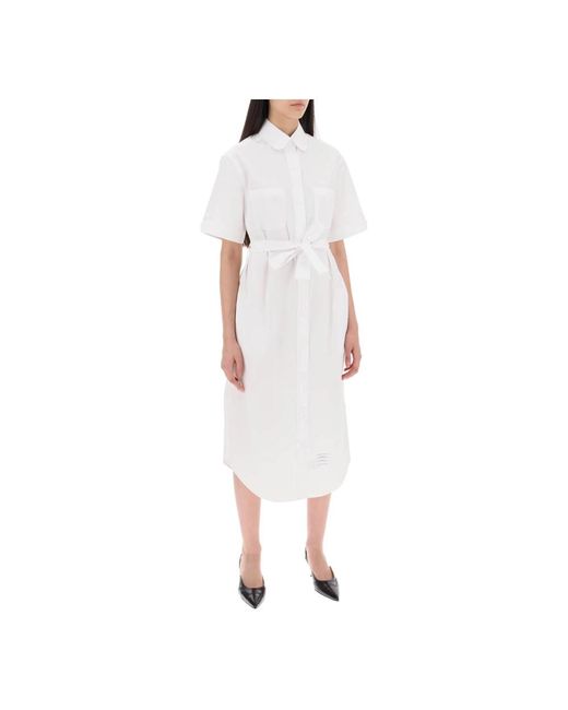 Dresses > day dresses > shirt dresses Thom Browne en coloris White