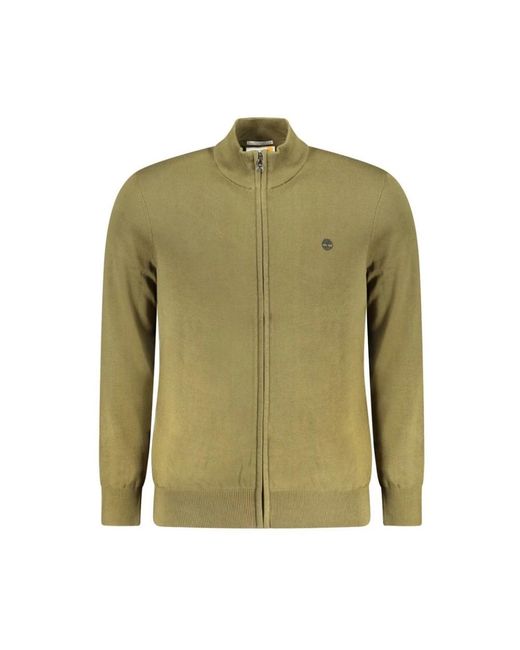 Timberland Truien & Vesten ,Groen ,Katoen Katoenen Pullover in het Green voor heren