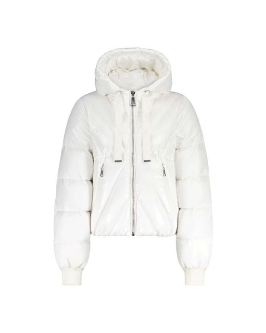 Khrisjoy White Winter Jackets