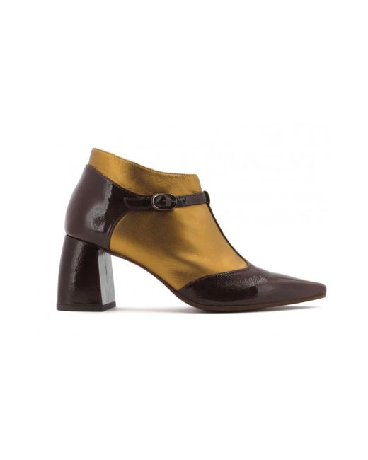 Chie Mihara Brown Heeled Boots