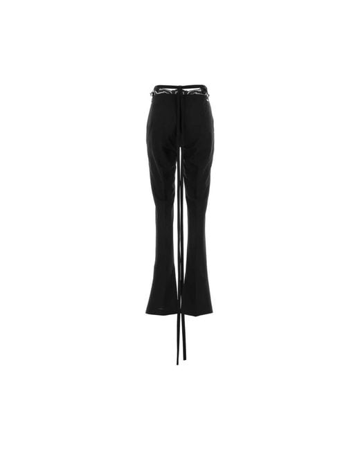 Blumarine Black Wide Trousers