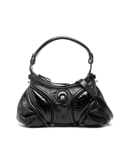 MARINE SERRE Black Handbags