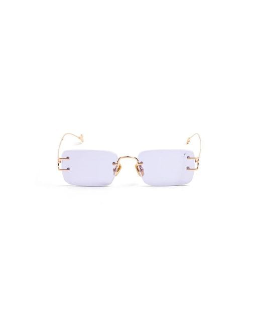 Eyepetizer Metallic Sunglasses