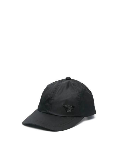 Caps di Emporio Armani in Black da Uomo