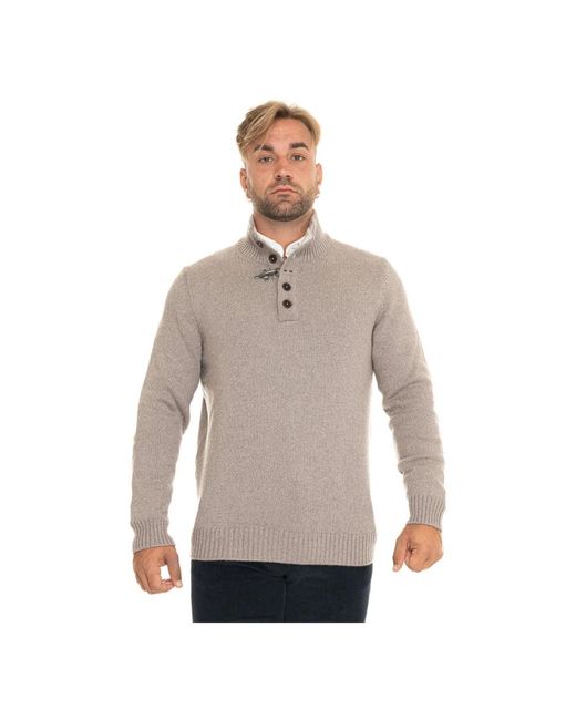 Turtlenecks Fay de hombre de color Gray