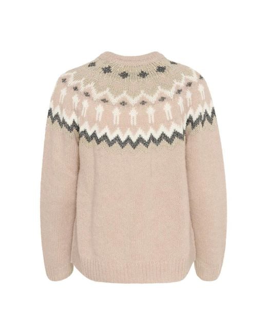 Inwear Natural Round-Neck Knitwear