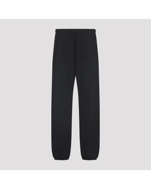 Fear Of God Black Cotton Vintage Fleece Sweatpants for men