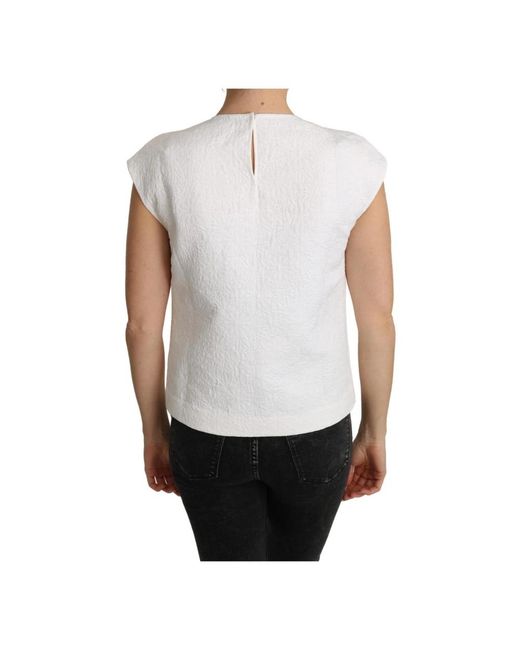 Dolce & Gabbana White Blouses