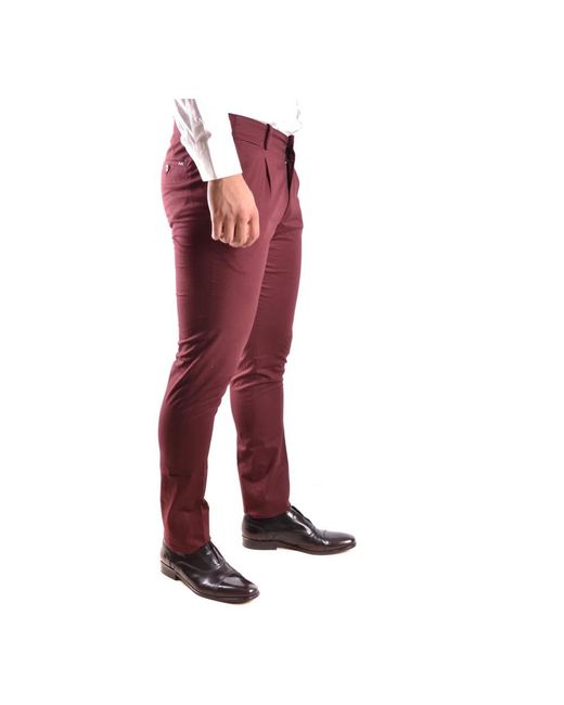 Michael Kors Red Slim-Fit Trousers for men