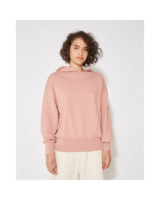 Philippe Model Hoodies & Sweatvesten ,Roze ,Katoen Hoodie in het Pink