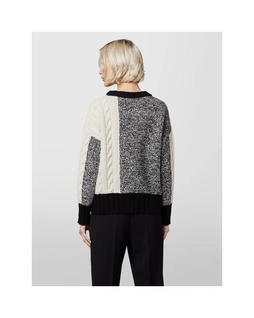 Alpha Studio Girocollo/L in het White