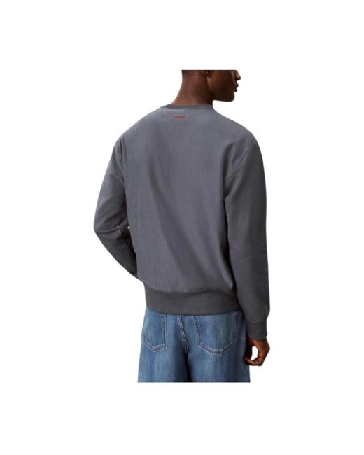Calvin Klein Gray Sweatshirts for men