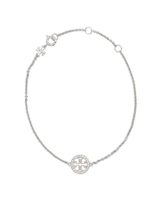Tory Burch Metallic Miller Pave Bracelet
