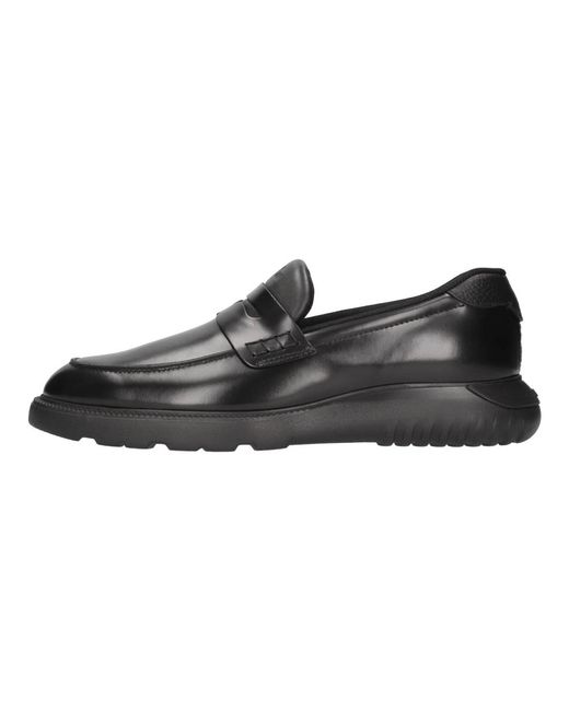 Hogan Black Loafers for men