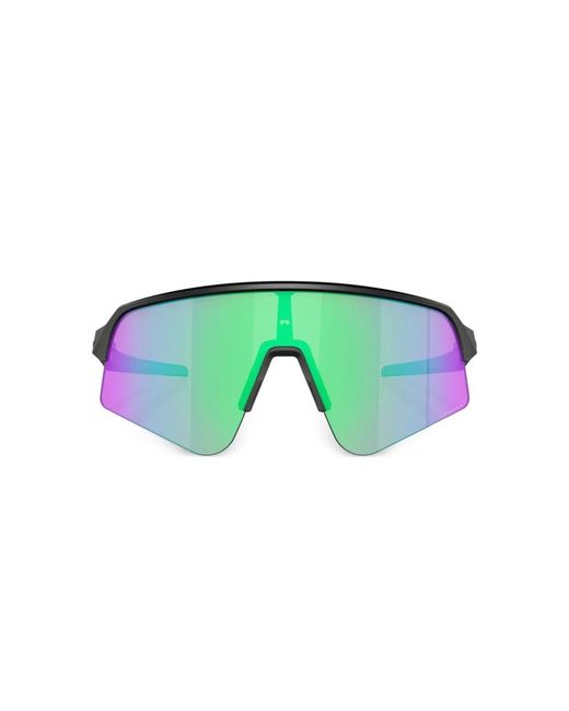 Oakley Accessoires ,Veelkleurig ,Mat Zwart Lite Sweep Zonnebril in het Green voor heren