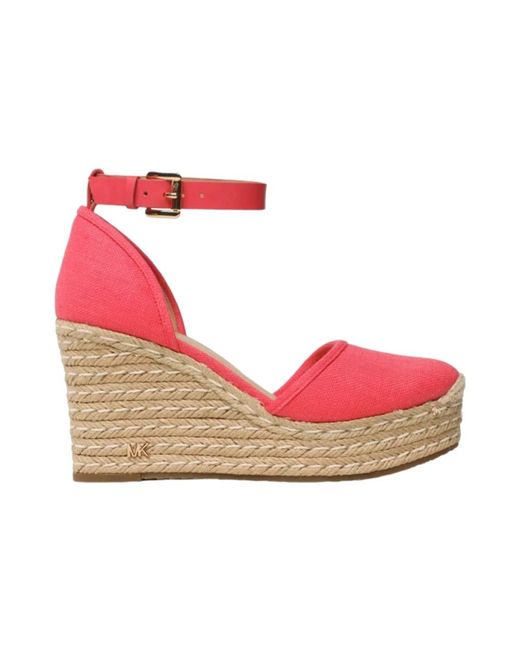 Michael Kors Red Wedges