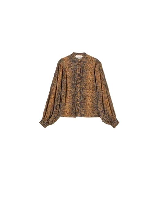 Twinset Brown Blouses