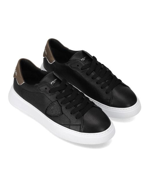 Philippe Model Temple Tennis in Black für Herren