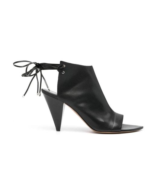 Isabel Marant Black High Heel Sandals