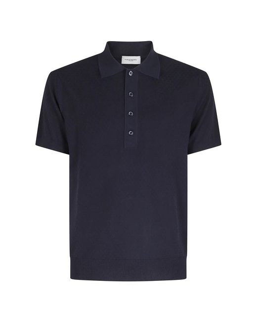 Paolo Pecora Blue Polo Shirts for men