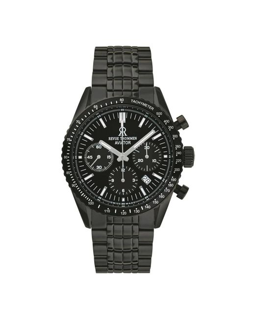Watches di Revue Thommen in Black da Uomo