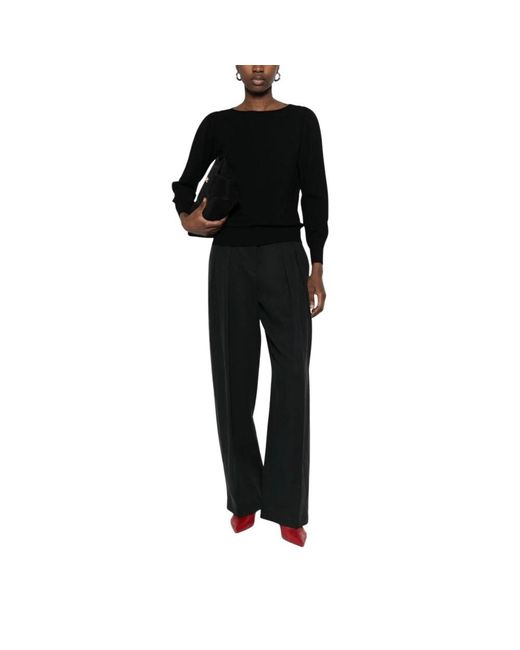 Twinset Black Round-Neck Knitwear