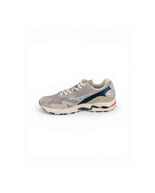 Mizuno Gray Sneakers for men