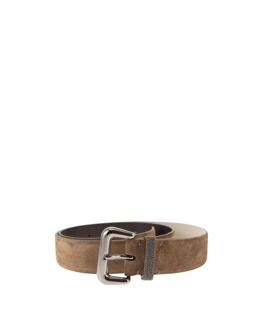 Belts di Brunello Cucinelli in Brown da Uomo