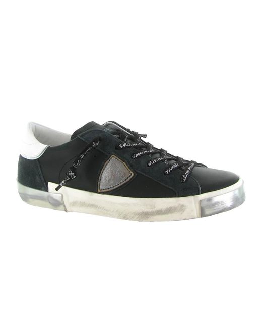 Philippe Model Black Prsx Low