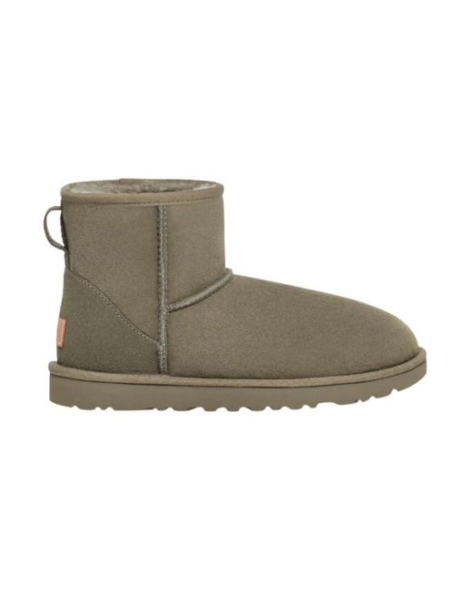 Ugg Schoenen ,Groen ,Classic Mini Ii Laarzen Moss in het Green