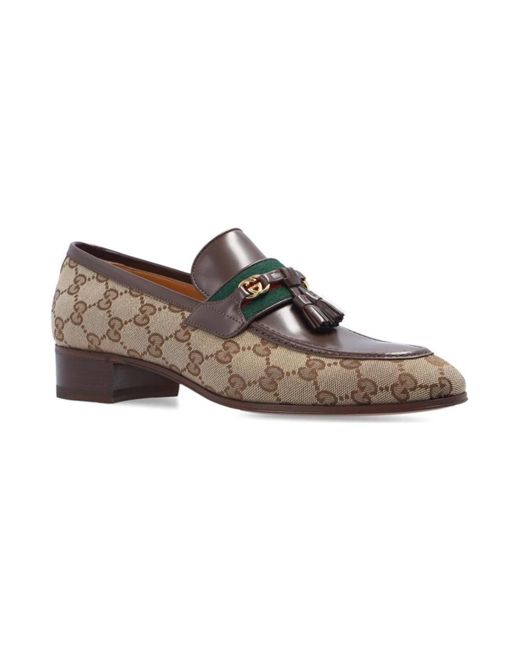 Gucci Slipper-Loafer in Brown für Herren