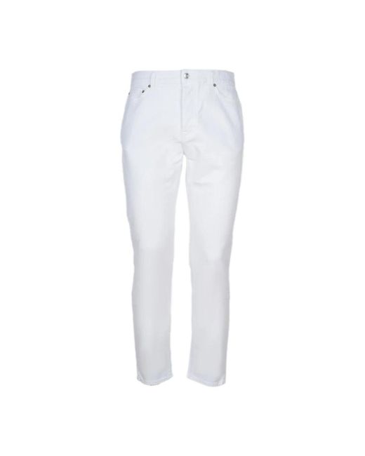 Department 5 White Slim-Fit Jeans for men