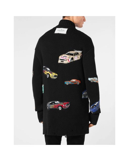 Cardigans Philipp Plein de hombre de color Black
