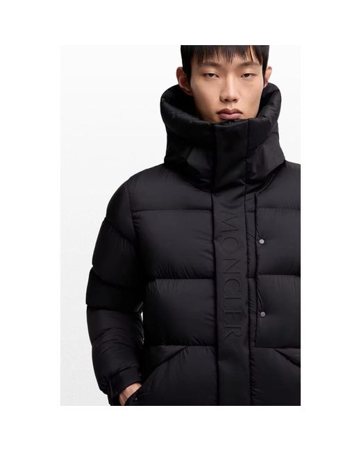 Moncler Donsjassen in het Black voor heren