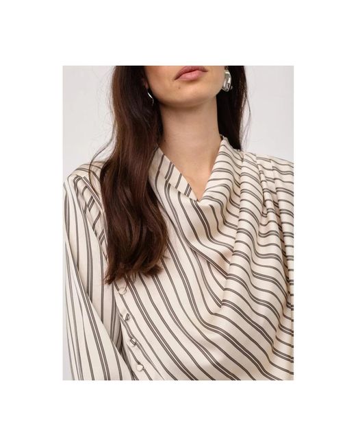 co'couture Overhemden ,Polyester Hellycc Bluse in het White