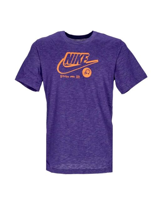 Nike Phoenix Suns Logo Tee in het Purple voor heren