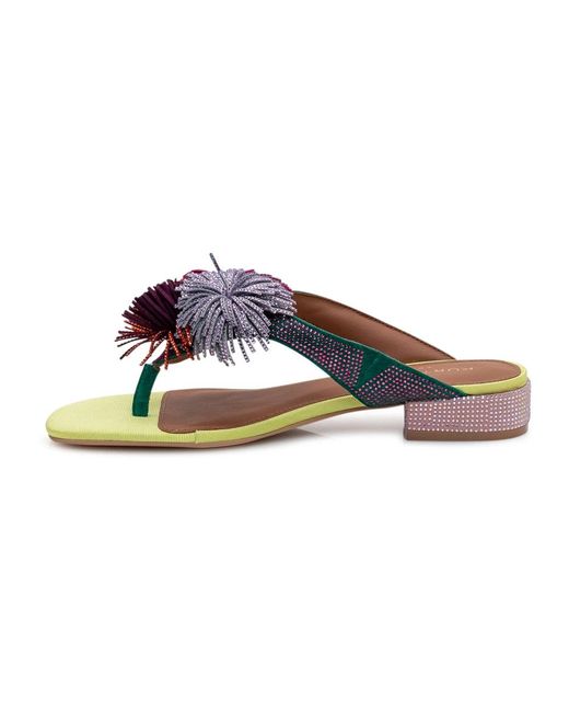 Kurt Geiger Blue Flip Flops