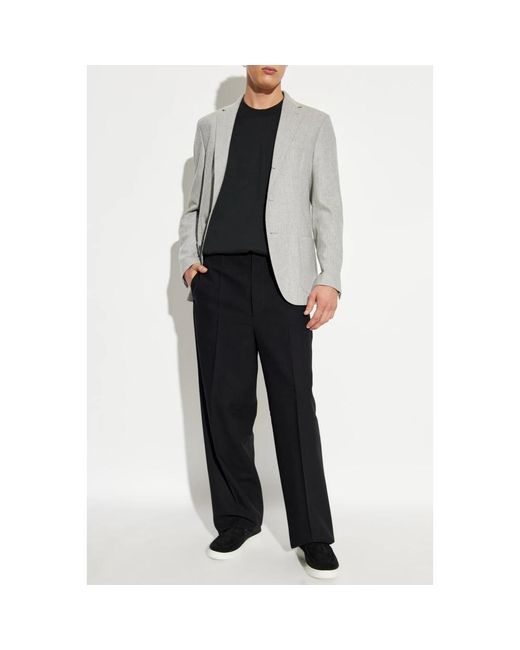 Eleventy Jassen ,Grijs ,Wol Wollen Blazer in het Gray voor heren