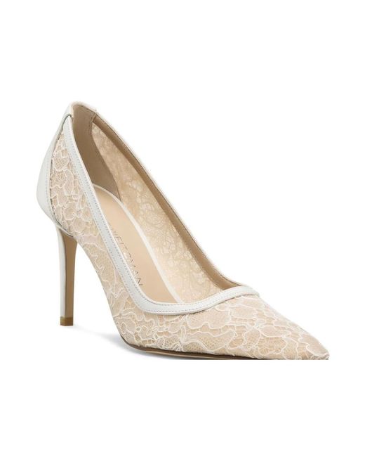 Stuart Weitzman White Pumps
