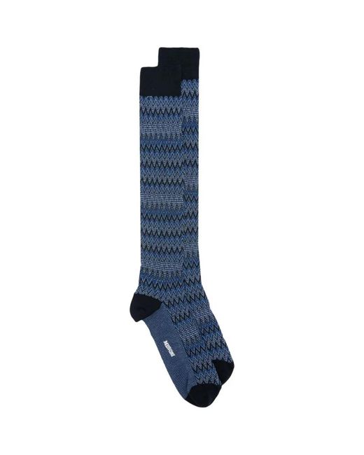 Missoni Blue Socks