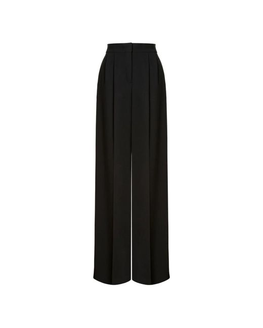 Wide Trousers di Alberta Ferretti in Black