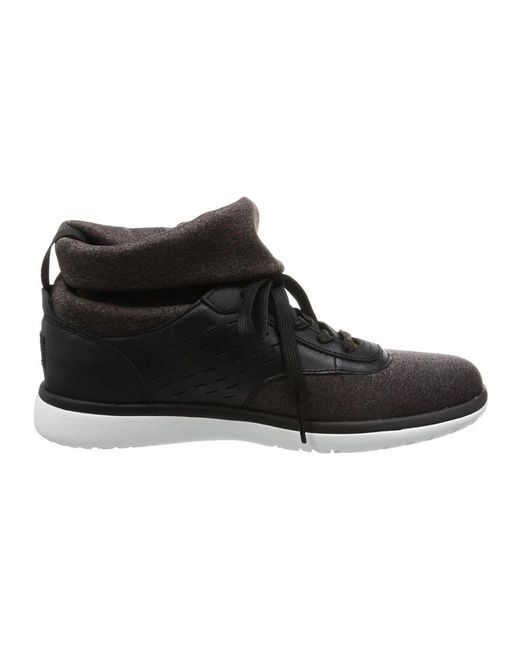 Ugg Black Profilo Alto Schnürstiefel