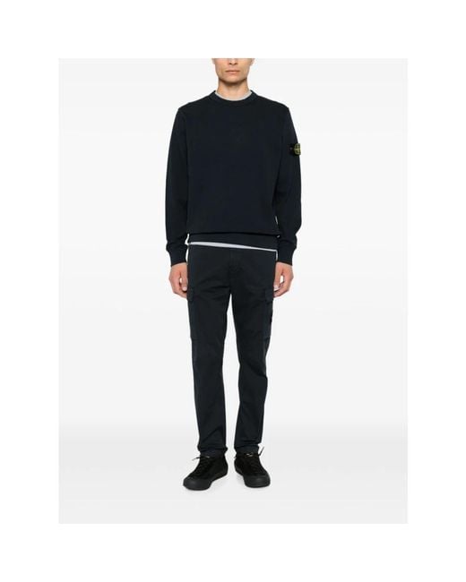 Stone Island Black Sweatshirts for men