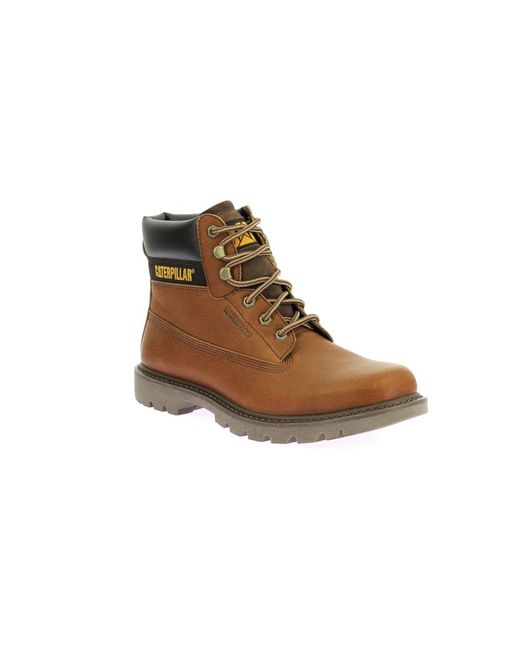Lace-Up Boots Caterpillar pour homme en coloris Brown